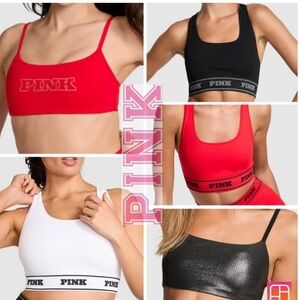 NWT PINK Victoria's Secret Sports Bras Set